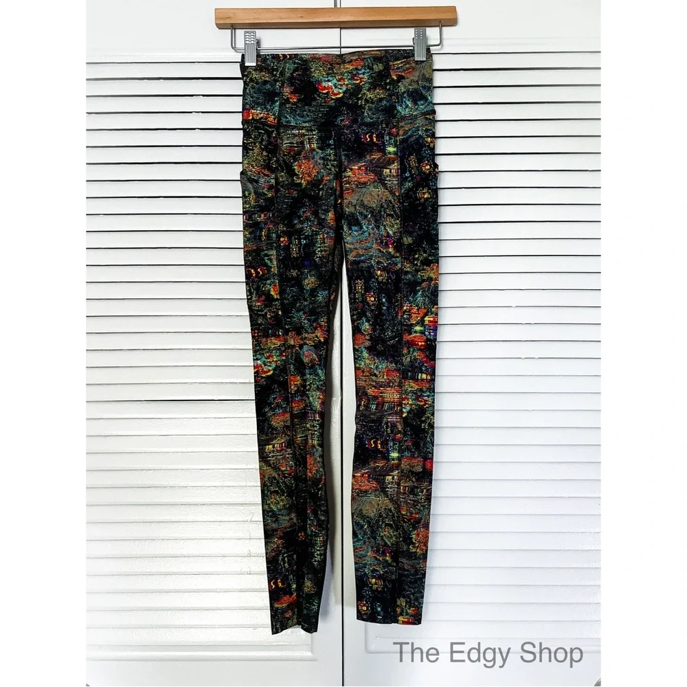 lululemon athletica | Fast and Free Tight 25" *Non-Reflective Nulux Glitch - Picture 1 of 8